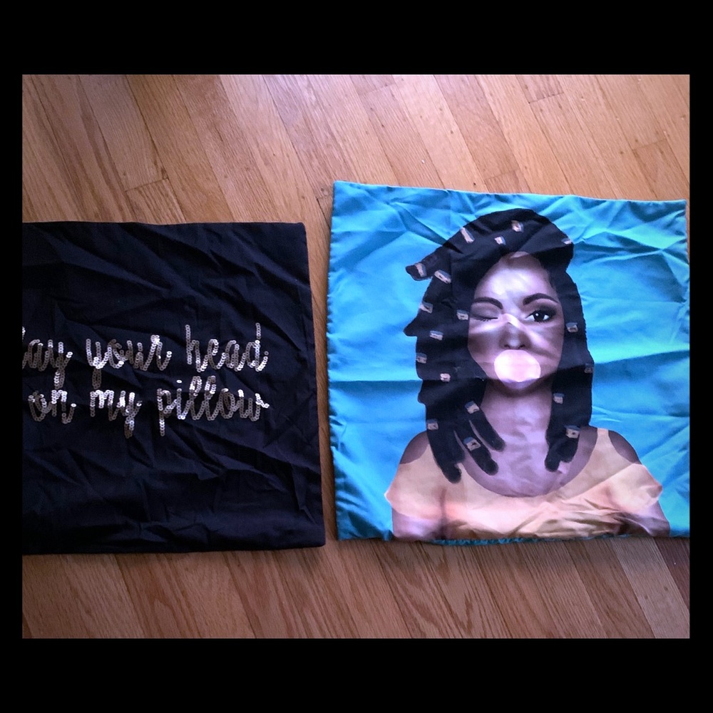 Izzy & Liv pillow cases.